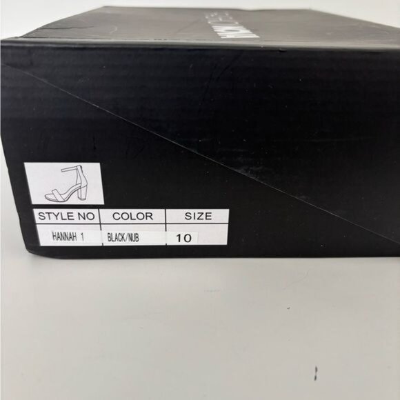 Fashion Nova Heel Hannah 10 Block Sandal Strap Zip Back Fairy Festival Coquette - Picture 12 of 12